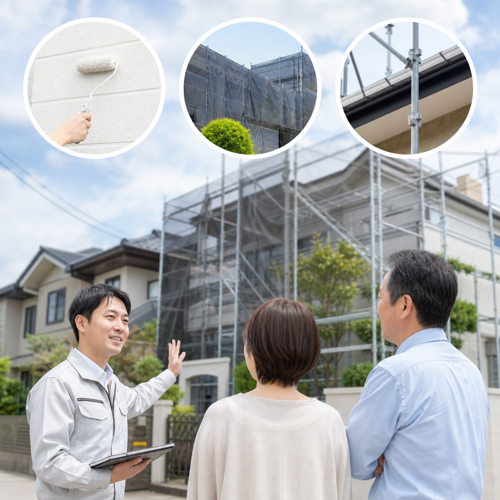 外壁塗装でご近所トラブルが起きる？よくある心配ごと