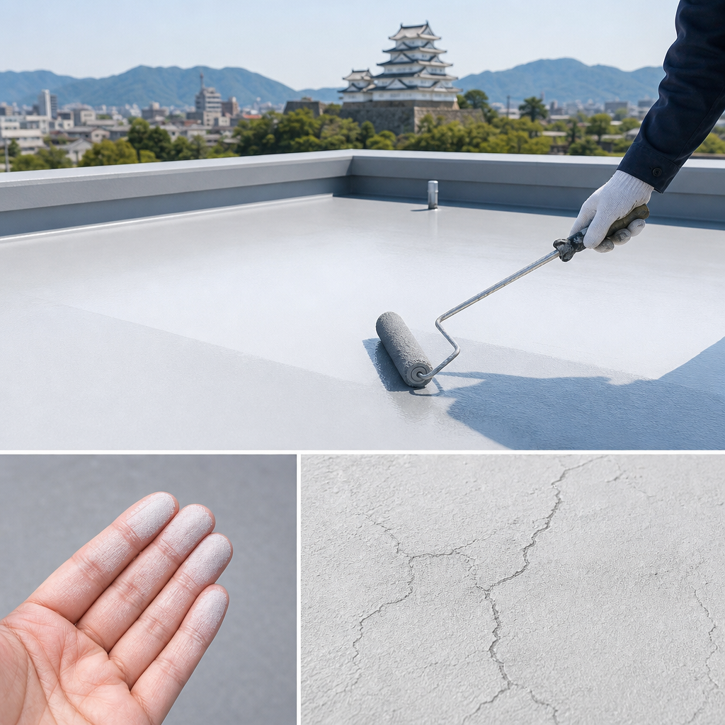 屋上防水のトップコートって何？まずは基本をおさえましょう
