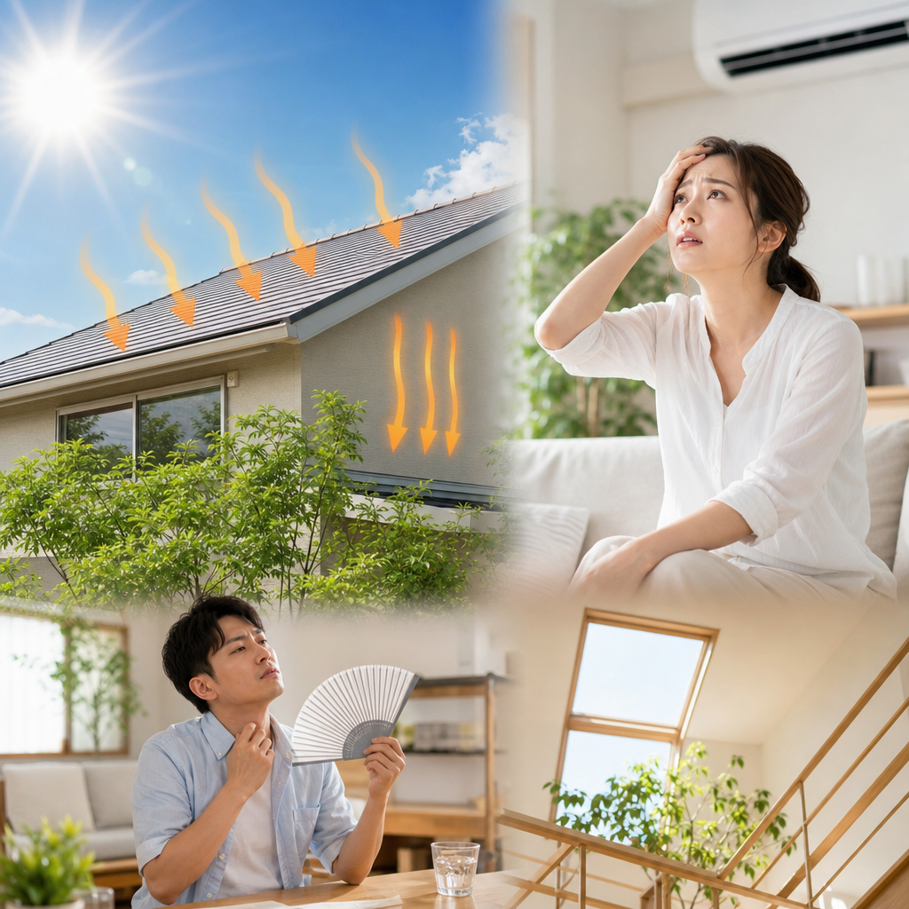 毎日の暑さ、住まいの中でも感じていませんか？